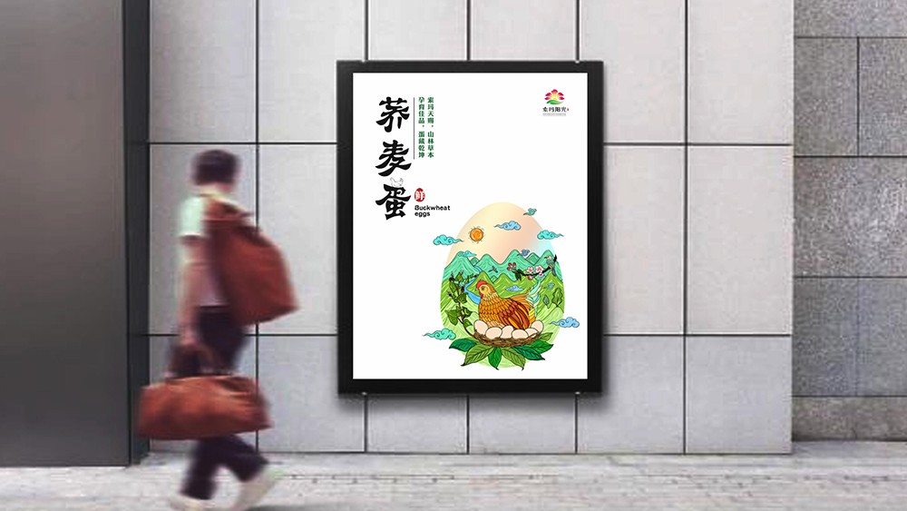 索玛阳光鸡蛋包装设计